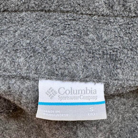 Columbia sportswear Gray fleece zip up vest youth sz S (8) gorpcore outdoors - Picture 7 of 8